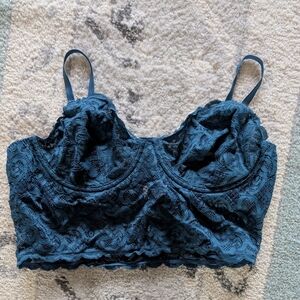 The Sak Midnight Lace Bralette